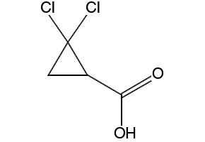 2,2-Dichlorocyclopropanecarboxylic acid, 5365-14-0, undefined, 