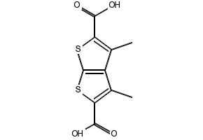 3,4-Dimethylthieno[2,3-b]thiophene-2,5-dicarboxylic acid, 175202-55-8, undefined, 