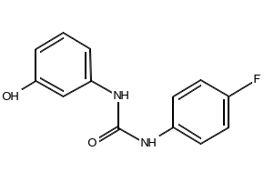 1-(4-Fluorophenyl)-3-(3-hydroxyphenyl)urea, 199585-00-7, undefined, 