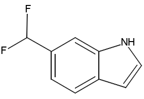 6-(Difluoromethyl)-1H-indole, 127956-27-8, undefined, 