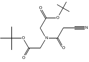 Di-tert-butyl 2,2'-((2-cyanoacetyl)azanediyl)diacetate, 1209379-68-9, undefined, 