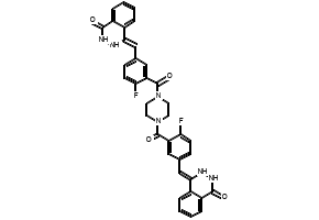 4,4'-(((Piperazine-1,4-dicarbonyl)bis(4-fluoro-3,1-phenylene))bis(methylene))bis(phthalazin-1(2H)-one)