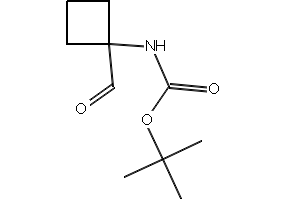 tert-Butyl n-(1-formylcyclobutyl)carbamate, 163554-55-0, undefined, 