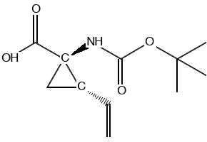 (1R,2S)-1-tert-Butoxycarbonylamino-2-vinylcyclopropanecarboxylic acid, 159622-10-3, undefined, 