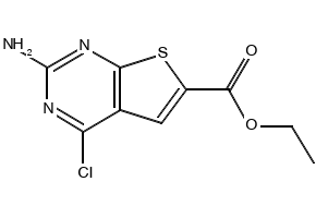 Ethyl 2-amino-4-chlorothieno[2,3-d]pyrimidine-6-carboxylate, 847560-46-7, undefined, 