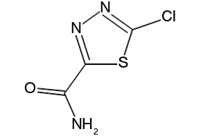 5-Chloro-1,3,4-thiadiazole-2-carboxamide, 64837-52-1, undefined, 