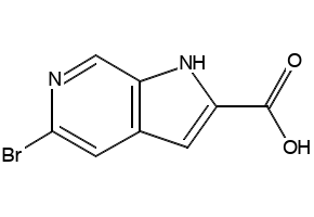 5-Bromo-1H-pyrrolo[2,3-c]pyridine-2-carboxylic acid, 800401-71-2, undefined, 