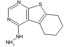 4-Hydrazinyl-5,6,7,8-tetrahydrobenzo[4,5]thieno[2,3-d]pyrimidine, 40106-45-4, undefined, 