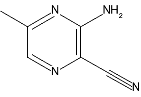 3-Amino-5-methylpyrazine-2-carbonitrile, 58091-66-0, undefined, 