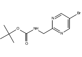 tert-Butyl ((5-bromopyrimidin-2-yl)methyl)carbamate, 1235451-38-3, undefined, 