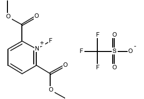 1-Fluoro-2,6-bis(methoxycarbonyl)pyridin-1-ium trifluoromethanesulfonate, 107264-08-4, undefined, 