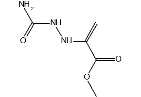 Methyl (E)-2-(2-carbamoylhydrazineylidene)propanoate, 64623-68-3, undefined, 
