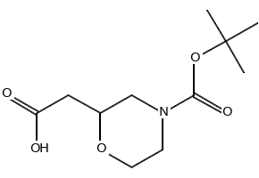 N-Boc-2-(2-morpholinyl)acetic Acid, 766539-28-0, undefined, 