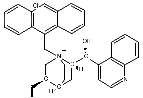 (1S,2S,4S,5R)-1-(Anthracen-9-ylmethyl)-2-((R)-hydroxy(quinolin-4-yl)methyl)-5-vinylquinuclidin-1-ium chloride, 199588-80-2, undefined, 