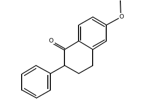 6-Methoxy-2-phenyl-3,4-dihydronaphthalen-1(2H)-one, 1769-84-2, undefined, 