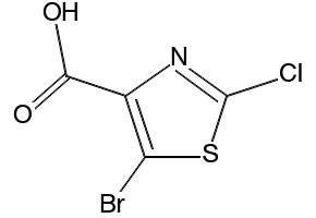 5-Bromo-2-chloro-1,3-thiazole-4-carboxylic acid, 103878-60-0, undefined, 