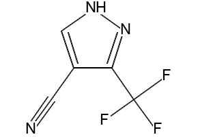 3-(Trifluoromethyl)-1H-pyrazole-4-carbonitrile, 318951-60-9, undefined, 