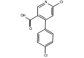 6-Chloro-4-(4-chlorophenyl)nicotinic acid, 1256794-74-7, undefined, 