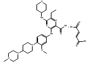 Gilteritinib hemifumarate, 1254053-84-3, undefined, 