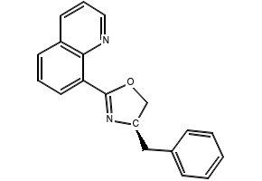 (R)-4-Benzyl-2-(quinolin-8-yl)-4,5-dihydrooxazole, 259105-55-0, undefined, 