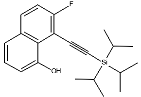7-Fluoro-8-((triisopropylsilyl)ethynyl)naphthalen-1-ol, 2503307-85-3, undefined, 