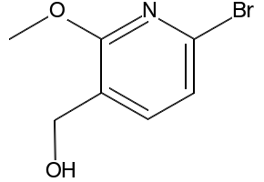 (6-Bromo-2-methoxypyridin-3-yl)methanol, 1802489-60-6, undefined, 