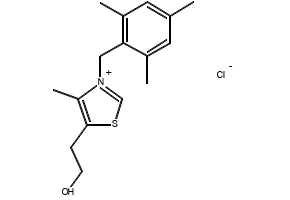5-(2-Hydroxyethyl)-4-methyl-3-(2,4,6-trimethylbenzyl)thiazol-3-ium chloride, 1472646-52-8, undefined, 