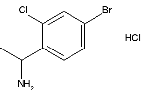 1-(4-Bromo-2-chlorophenyl)ethan-1-amine hydrochloride, 943152-94-1, undefined, 