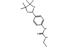 1-Ethyl-3-(4-(4,4,5,5-tetramethyl-1,3,2-dioxaborolan-2-yl)phenyl)thiourea, 1073353-86-2, undefined, 