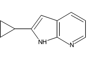 2-Cyclopropyl-1H-pyrrolo[2,3-b]pyridine, 1014613-50-3, undefined, 