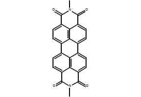 2,9-Dimethylanthra[2,1,9-def:6,5,10-d'e'f']diisoquinoline-1,3,8,10(2H,9H)-tetraone, 5521-31-3, undefined, 