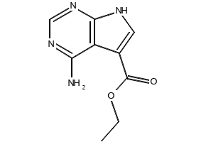 Ethyl 4-amino-7H-pyrrolo[2,3-d]pyrimidine-5-carboxylate, 1696907-15-9, undefined, 