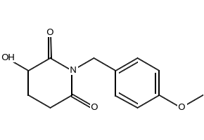 3-Hydroxy-1-(4-methoxybenzyl)piperidine-2,6-dione, 2357109-89-6, undefined, 