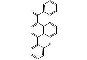 14H-Anthra[2,1,9-mna]thioxanthen-14-one, 16294-75-0, undefined, 