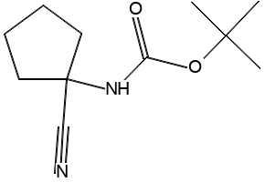 tert-Butyl N-(1-cyanocyclopentyl)carbamate, 912770-99-1, undefined, 