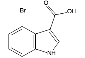 4-Bromoindole-3-carboxylic Acid, 110811-31-9, undefined, 