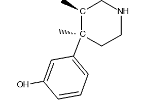 (3R,4R)-3,4-Dimethyl-4-(3-hydroxyphenyl)piperidine, 119193-19-0, undefined, 