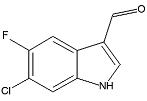 6-Chloro-5-fluoro-1H-indole-3-carbaldehyde, 467451-99-6, undefined, 