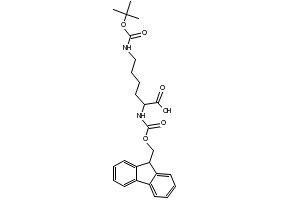 N2-(((9H-Fluoren-9-yl)methoxy)carbonyl)-N6-(tert-butoxycarbonyl)-L-lysine, 205812-10-8, undefined, 