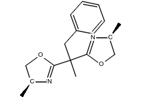 (4S,4'S)-2,2'-(1-Phenylpropane-2,2-diyl)bis(4-methyl-4,5-dihydrooxazole), 2757082-33-8, undefined, 