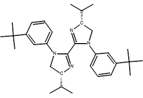 (4R,4'R)-1,1'-Bis(3-(tert-butyl)phenyl)-4,4'-diisopropyl-4,4',5,5'-tetrahydro-1H,1'H-2,2'-biimidazole, 2641594-37-6, undefined, 