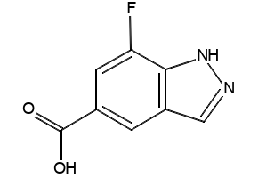 7-Fluoro-1H-indazole-5-carboxylic acid, 1332370-59-8, undefined, 