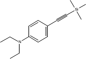 N,N-Diethyl-4-((trimethylsilyl)ethynyl)aniline, 562813-15-4, undefined, 