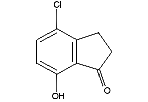 4-Chloro-7-hydroxy-2,3-dihydroinden-1-one, 81945-10-0, undefined, 