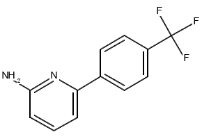 6-(4-(Trifluoromethyl)phenyl)pyridin-2-amine, 1159815-87-8, undefined, 