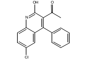 3-Acetyl-6-chloro-4-phenyl-1H-quinolin-2-one, 58375-08-9, undefined, 