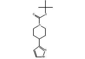 tert-Butyl 4-(1H-pyrazol-3-yl)piperidine-1-carboxylate, 278798-07-5, undefined, 