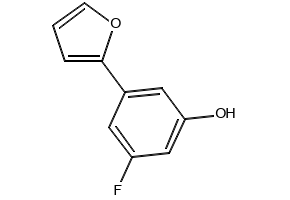 3-Fluoro-5-(furan-2-yl)phenol, 1261996-61-5, undefined, 