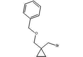 (((1-(Bromomethyl)cyclopropyl)methoxy)methyl)benzene, 177200-75-8, undefined, 