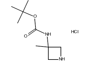 tert-Butyl (3-methylazetidin-3-yl)carbamate hydrochloride, 1408076-37-8, undefined, 
